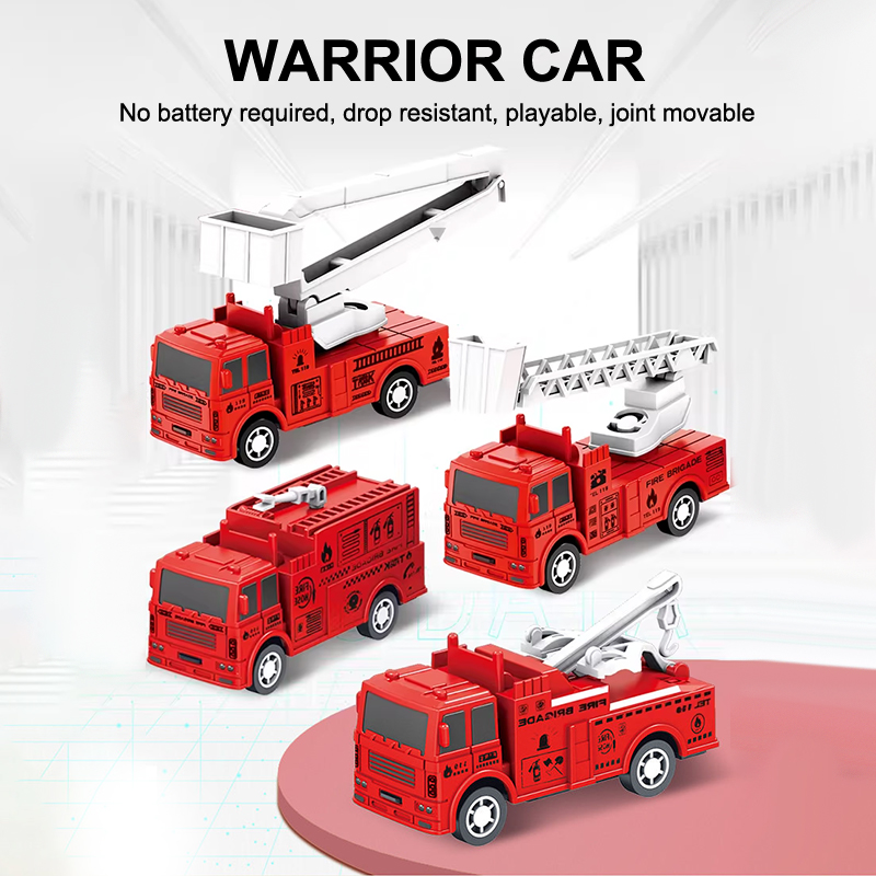 Kids Toys Cars - รถบรรทุกของเล่นเด็ก 1 ชิ้น แบบดึงกลับได้ รุ่นรถก่อสร้าง ของเล่นเด็กผู้ชาย
