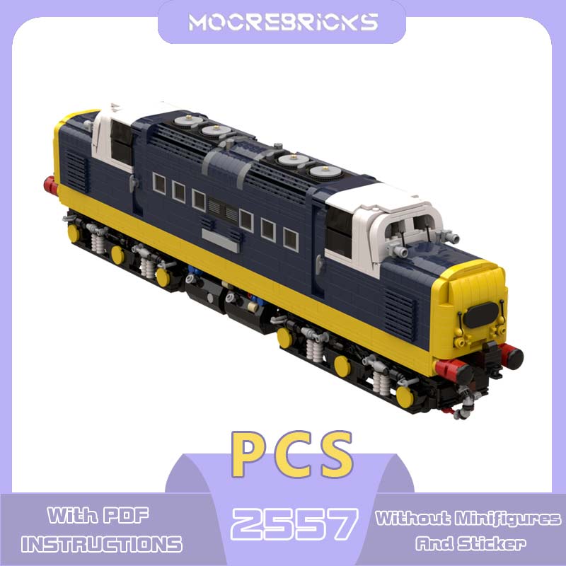 Popular Kids Xmas Toys - ตัวต่อรถไฟ MOC รุ่นยอดนิยม คลาส 55 แบบประกอบเอง