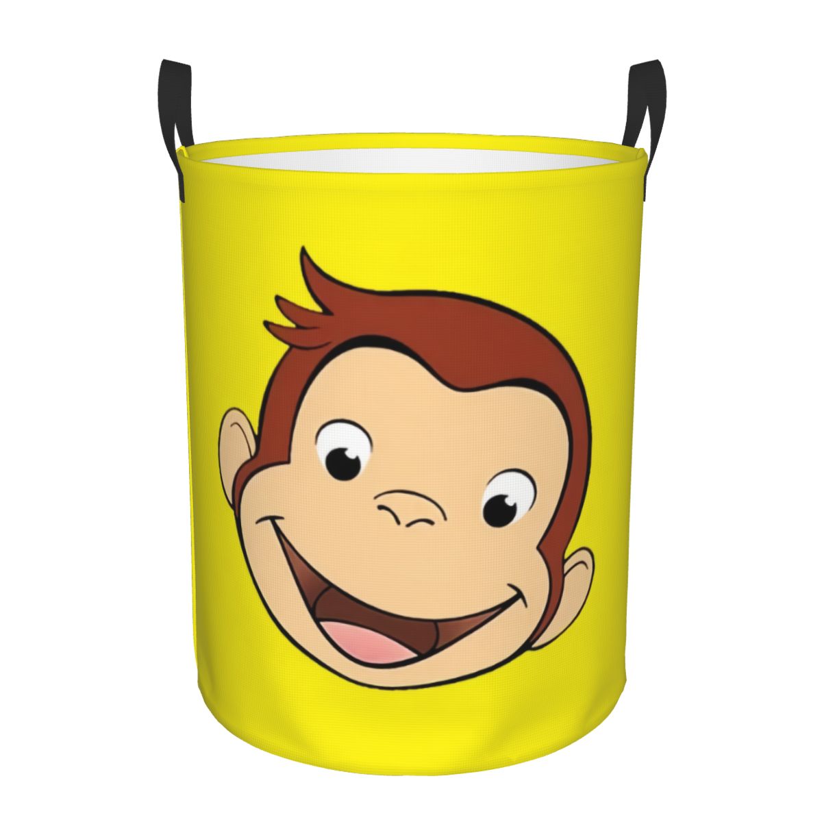 Kids Toys Basket - ตะกร้าใส่ผ้าลายการ์ตูนจอร์จ ลิงขี้สงสัย ตลกๆ จากรายการทีวี อนิเมะ ตะกร้าเก็บของขนาดใหญ่