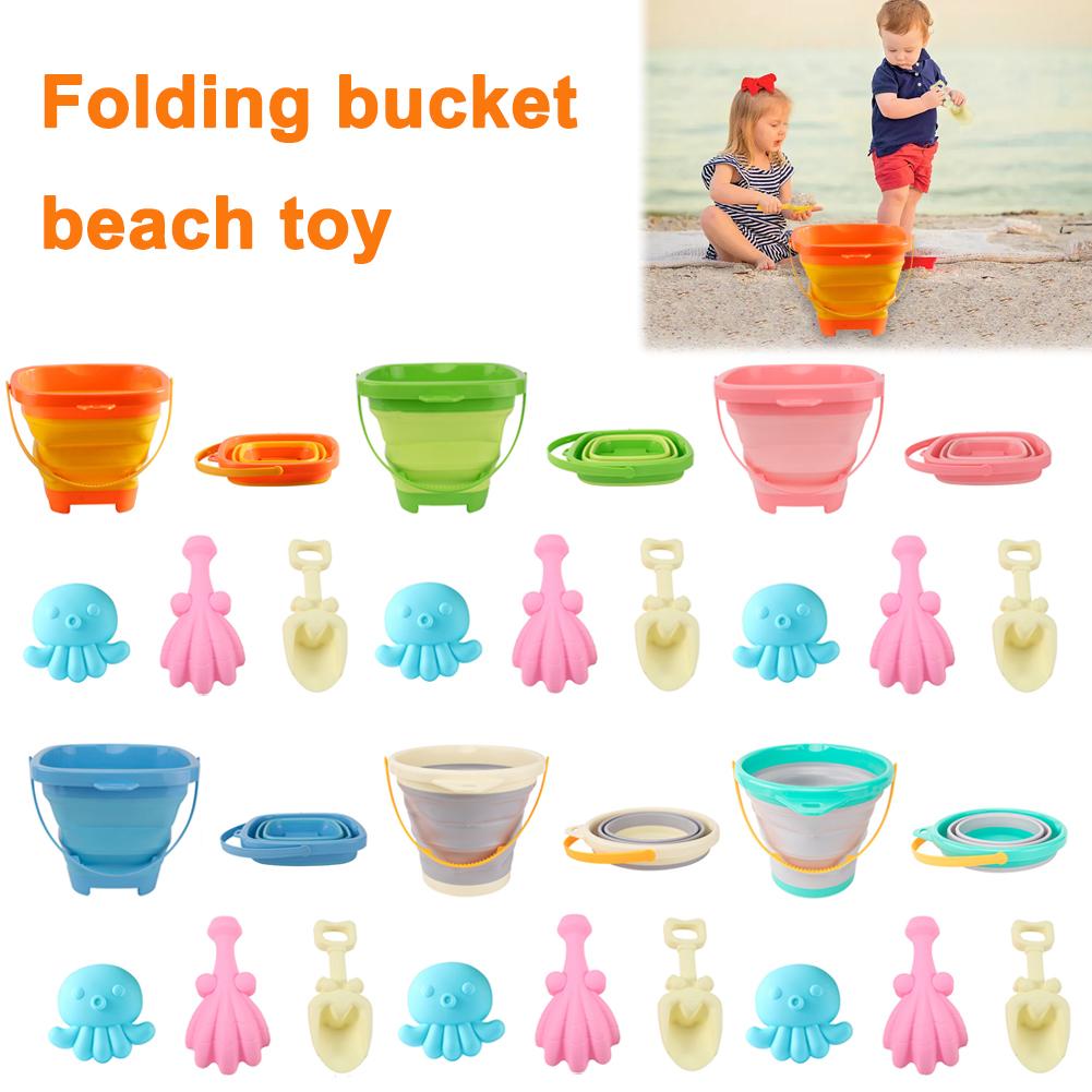 ถังพับของเล่นชายหาดฤดูร้อนสําห - Kinetic Sand Mold บทวิจารณ์และราคา