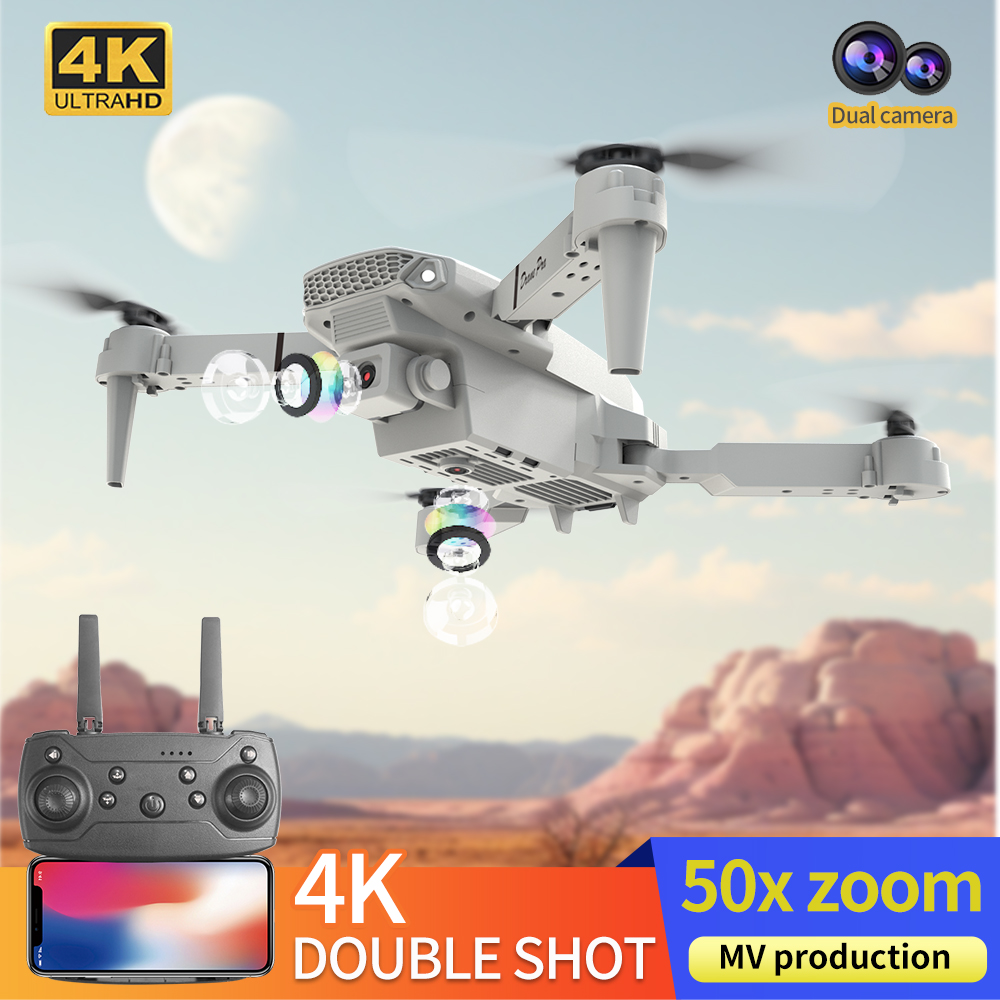โดรนรุ่นใหม่ E88 ปี 2026 ระดับ - Kids Toys Helicopter บทวิจารณ์และราคา