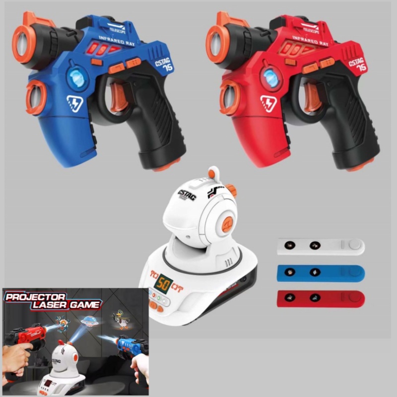 CSTAG โปรเจคเตอร์เป็ด Hunt เกม - Laser Tag Set Kids บทวิจารณ์และราคา