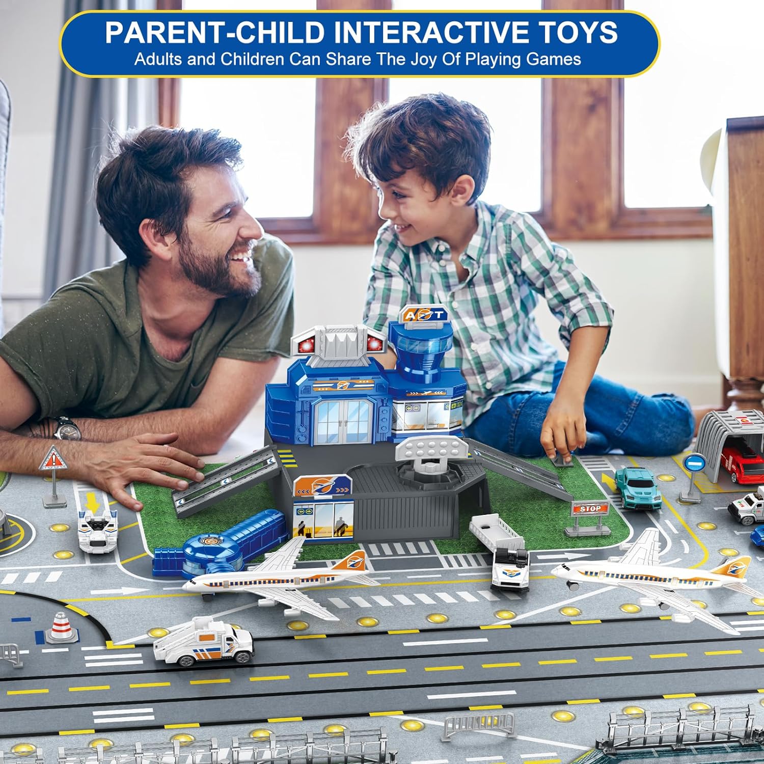 ชุดของเล่นฉากสนามบินสำหรับเด็ก - Kids Toys Helicopter บทวิจารณ์และราคา