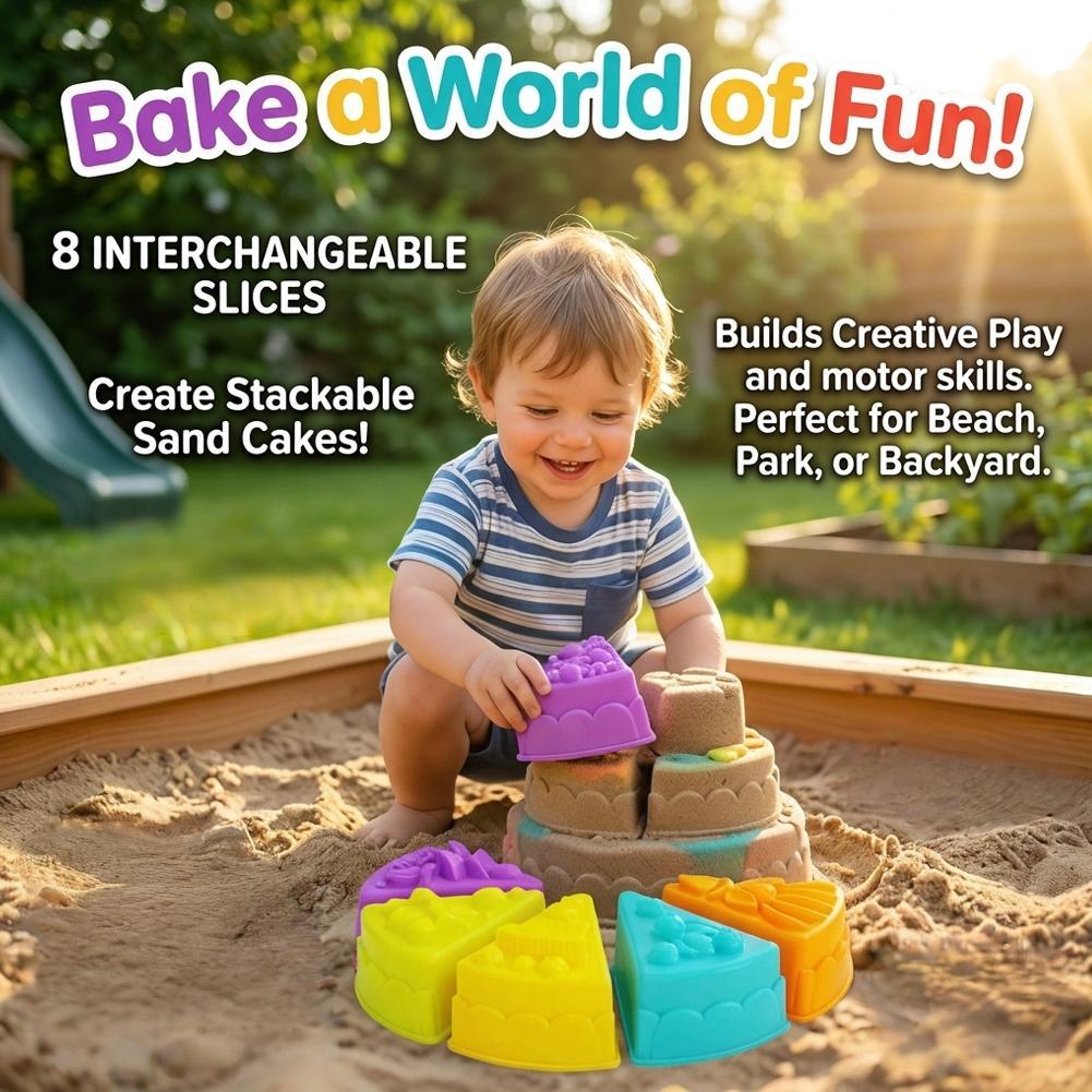 ชุดแม่พิมพ์ทรายรูปเค้กแบบพกพาส - Kinetic Sand Mold บทวิจารณ์และราคา