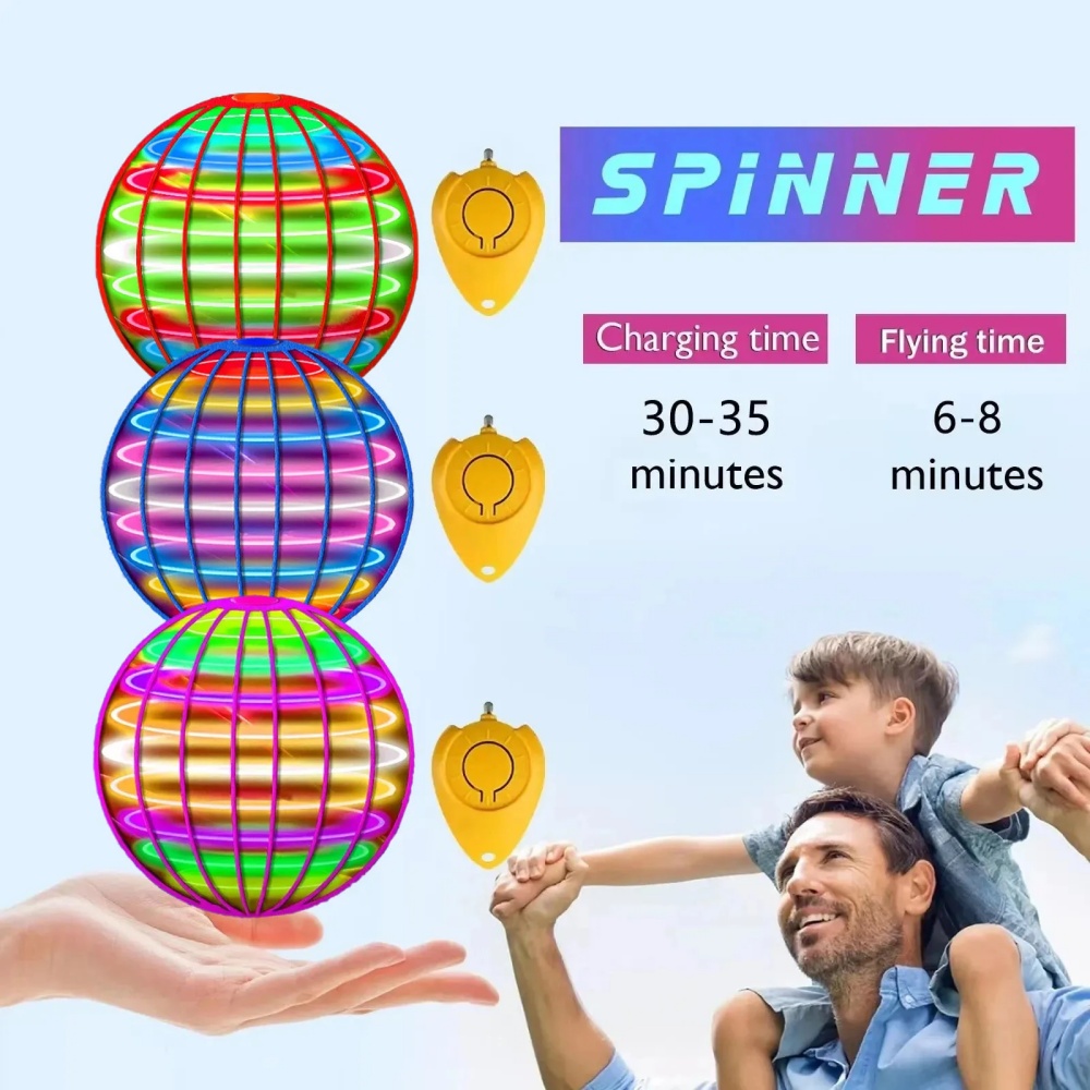 Flying Orb Boomerang Ball ไฟ L - Kids Toys Helicopter บทวิจารณ์และราคา