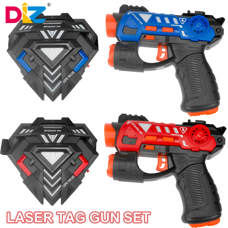 ชุดปืนเลเซอร์แท็ก ปืนของเล่นไฟ - Laser Tag Set Kids บทวิจารณ์และราคา