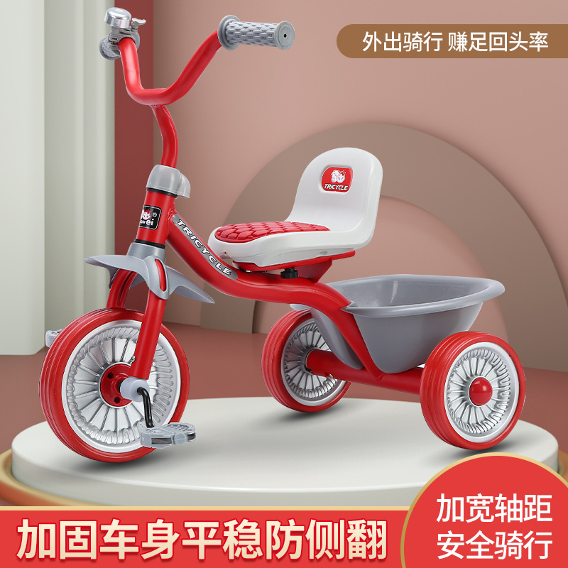 รถสามล้อเด็กแบบเรียบง่าย สำหรั - Kids Toys Basket บทวิจารณ์และราคา