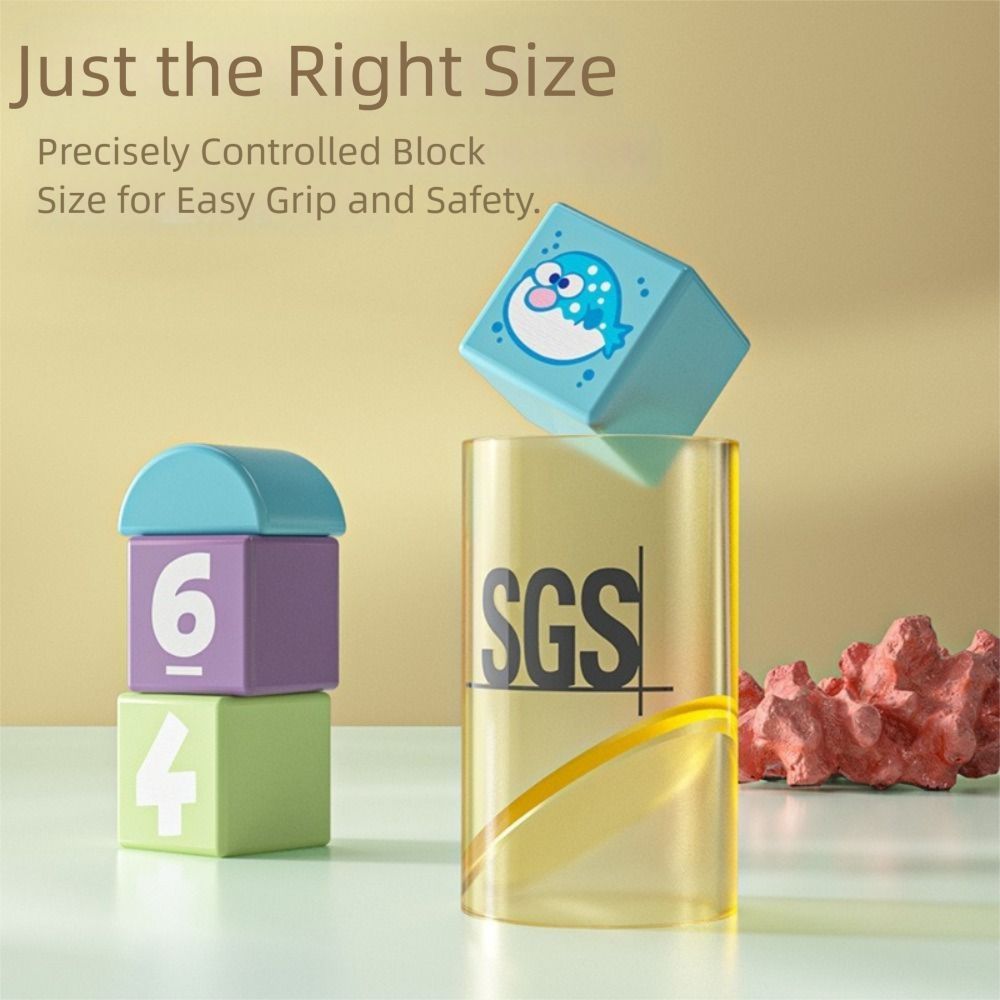 บล็อกไม้เสริมพัฒนาการเด็กเล็ก  - Wooden Blocks Stacking บทวิจารณ์และราคา