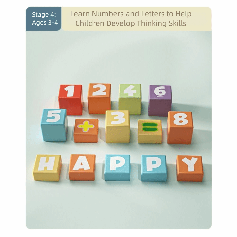 บล็อกไม้เสริมพัฒนาการเด็กเล็ก  - Wooden Blocks Stacking บทวิจารณ์และราคา