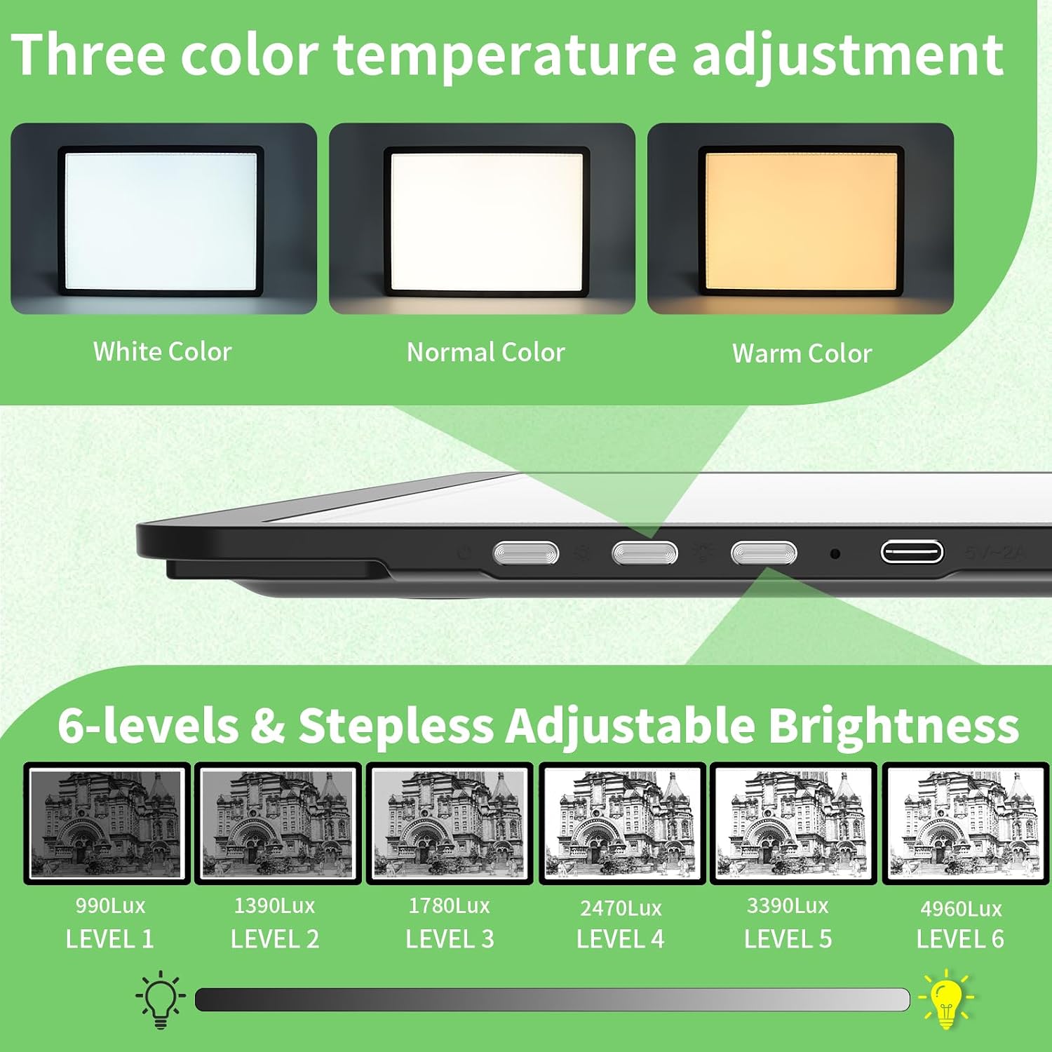 แผ่นไฟ A2 แบบชาร์จได้สำหรับงาน - Magnetic Drawing Board บทวิจารณ์และราคา