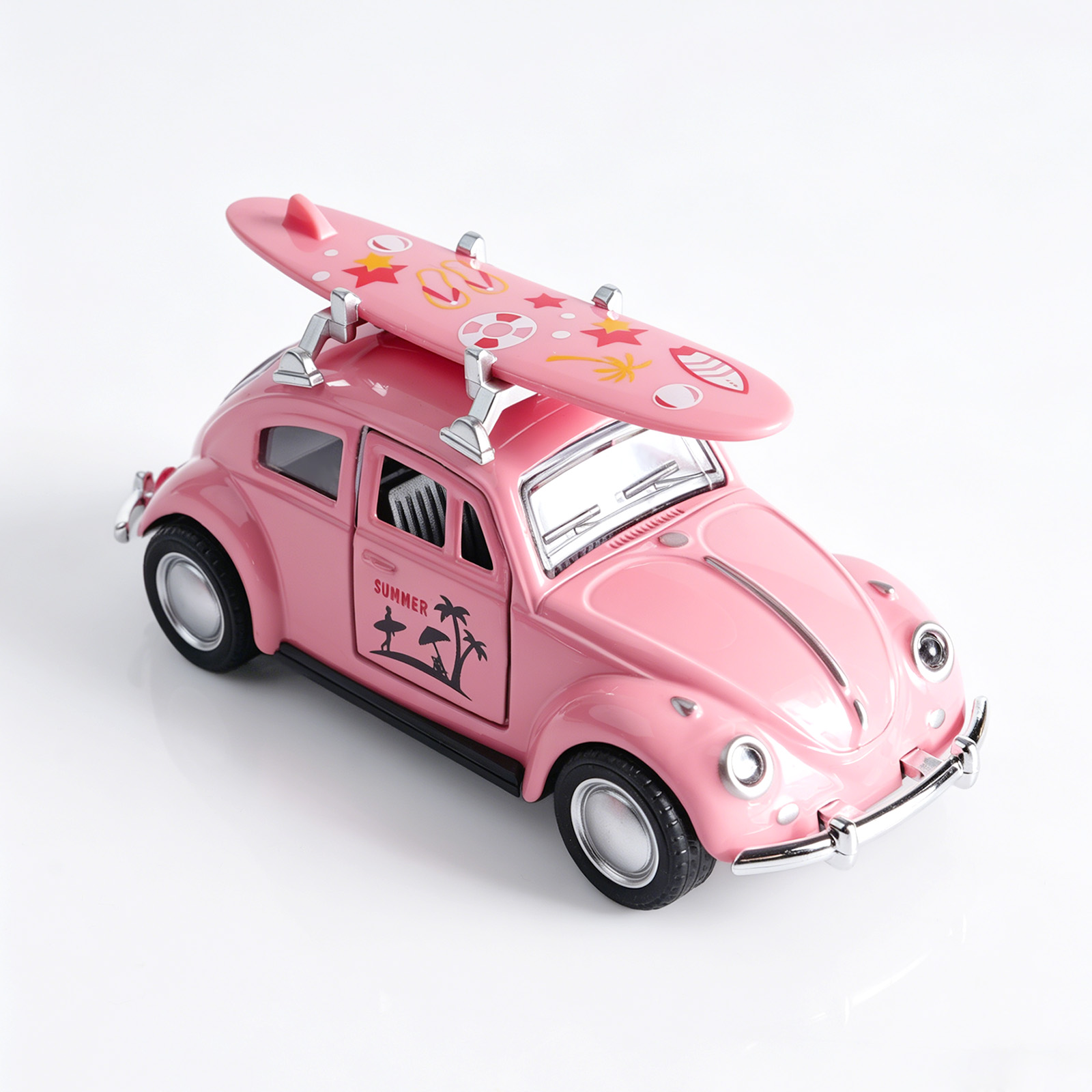 รถโมเดล Volkswagen Beetle สีชม - Kids Toys Cars บทวิจารณ์และราคา