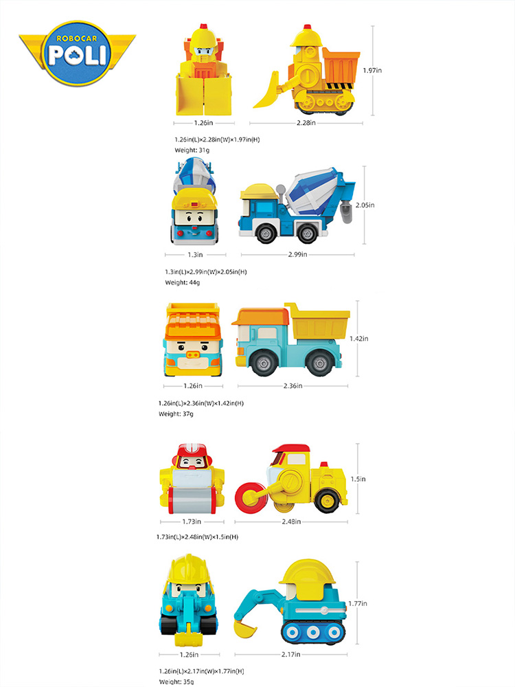 รถมินิคาร์ซีรีส์ รถของเล่นขนาด - Kids Toys Cars บทวิจารณ์และราคา
