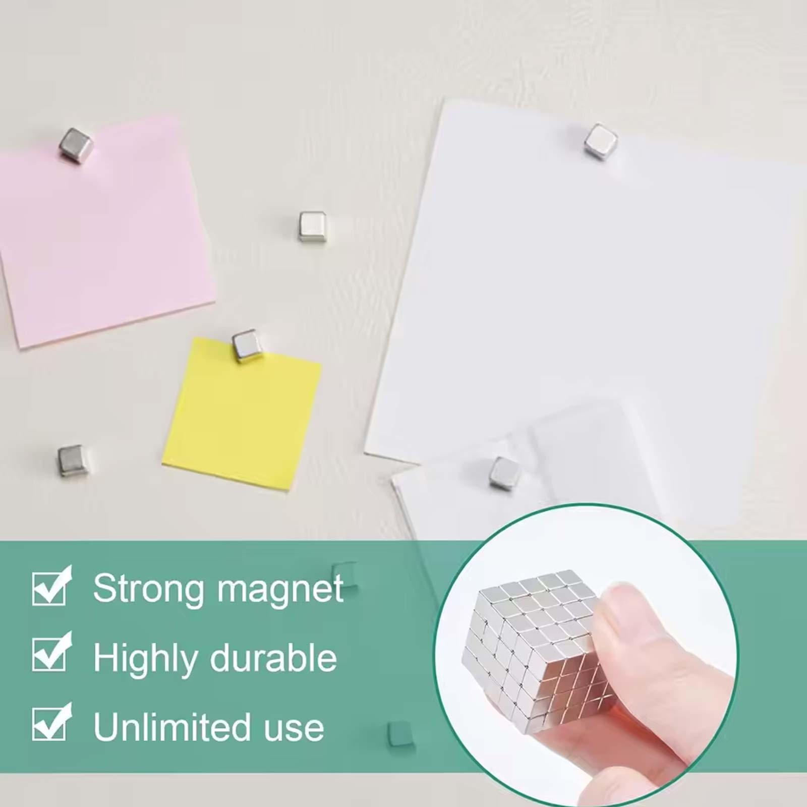 แม่เหล็กทรงลูกบาศก์ขนาดเล็ก 50 - Magnetic Drawing Board บทวิจารณ์และราคา