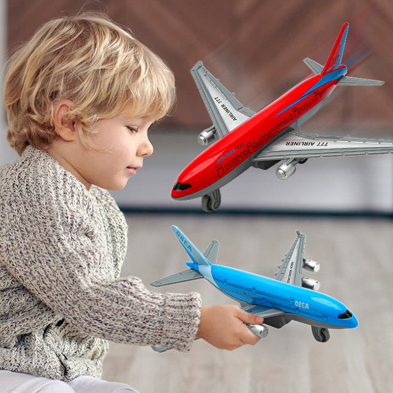 เครื่องบินของเล่นเด็กแบบดึงกลั - Kids Toys Review บทวิจารณ์และราคา