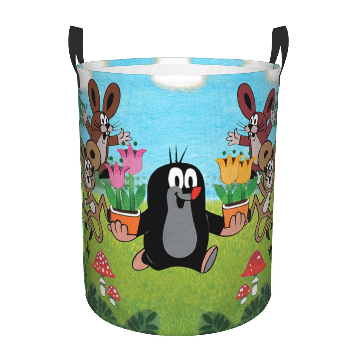 ตะกร้าใส่เสื้อผ้ากันเปื้อนลายก - Kids Toys Basket บทวิจารณ์และราคา