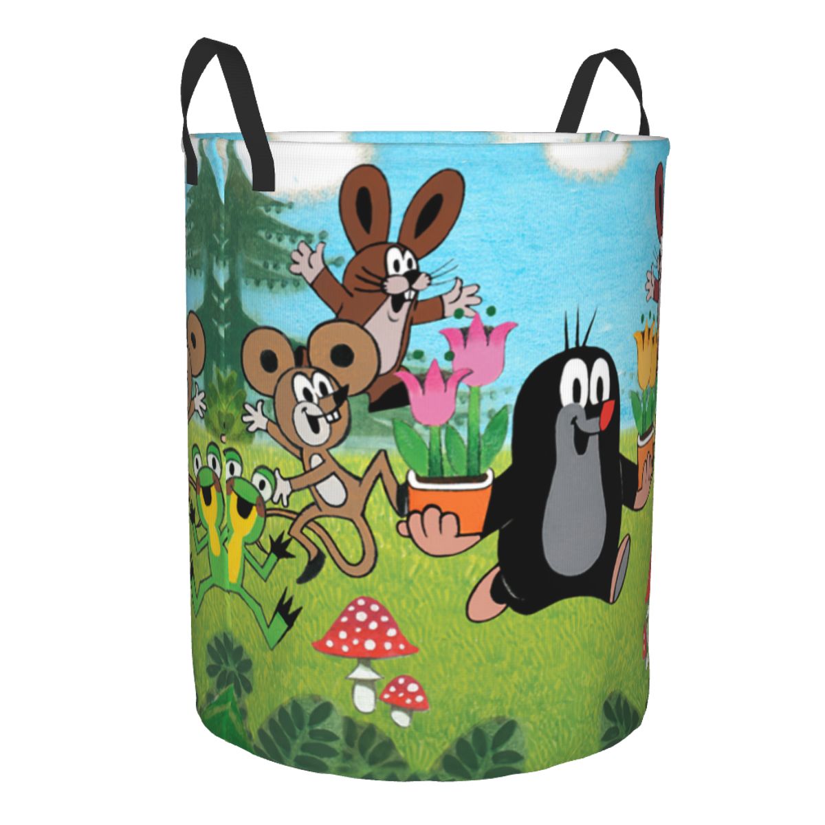 ตะกร้าใส่เสื้อผ้ากันเปื้อนลายก - Kids Toys Basket บทวิจารณ์และราคา