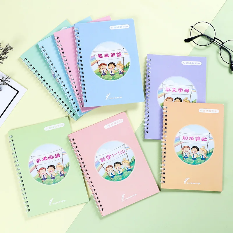 8pcs Reusable ตัวเลข Copybook  - Kids Toys Now บทวิจารณ์และราคา