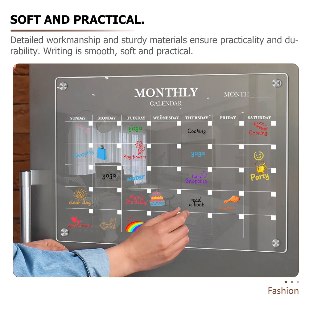 แม่เหล็กตู้เย็น BOARD อะคริลิค - Magnetic Drawing Board บทวิจารณ์และราคา