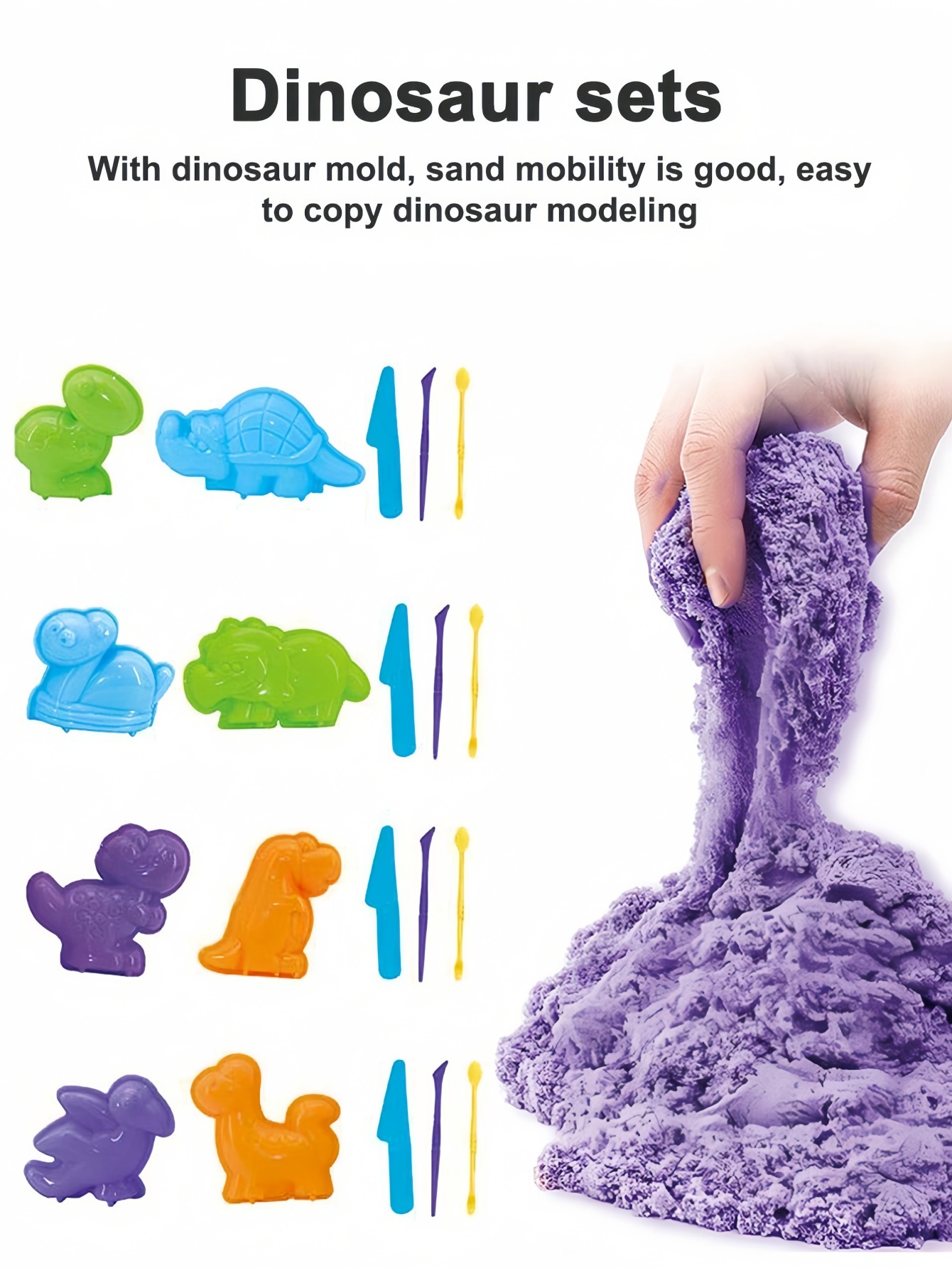 ชุดทรายเล่น 1/2 กล่อง 150 กรัม - Kinetic Sand Mold บทวิจารณ์และราคา