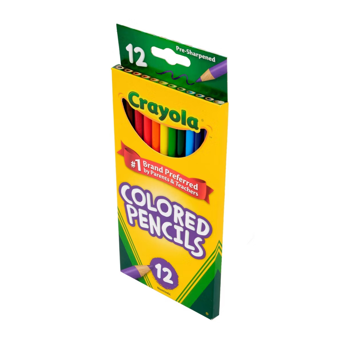 ดินสอสี Crayola 12 แท่ง ปลายแห - Crayola Art Supply บทวิจารณ์และราคา