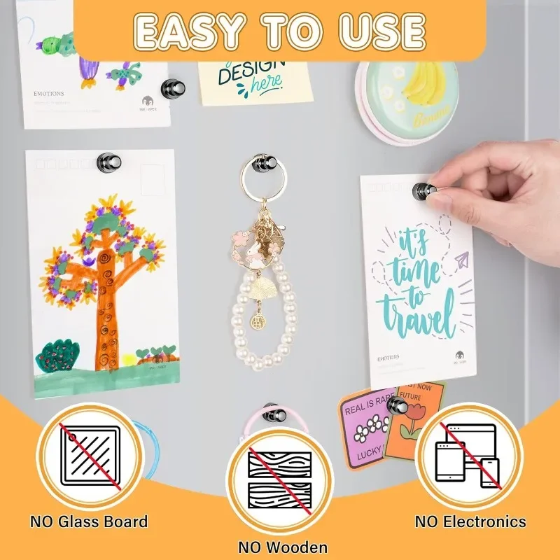 แม่เหล็กแรงสูงสีดำ 20 ชิ้น สำห - Magnetic Drawing Board บทวิจารณ์และราคา