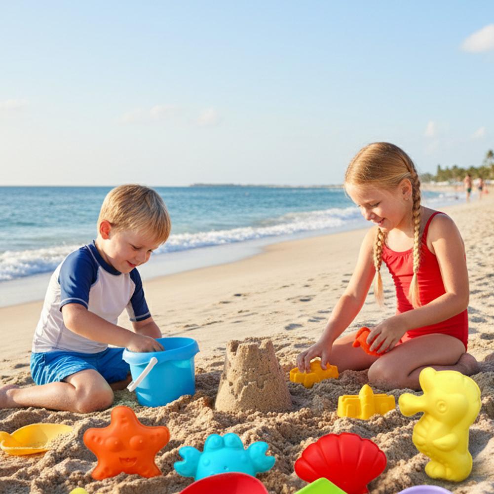 ชุดของเล่นชายหาดสำหรับเด็ก 17  - Kinetic Sand Mold บทวิจารณ์และราคา