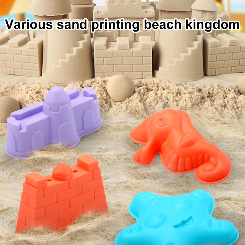 ชุดของเล่นชายหาดสำหรับเด็ก 17  - Kinetic Sand Mold บทวิจารณ์และราคา
