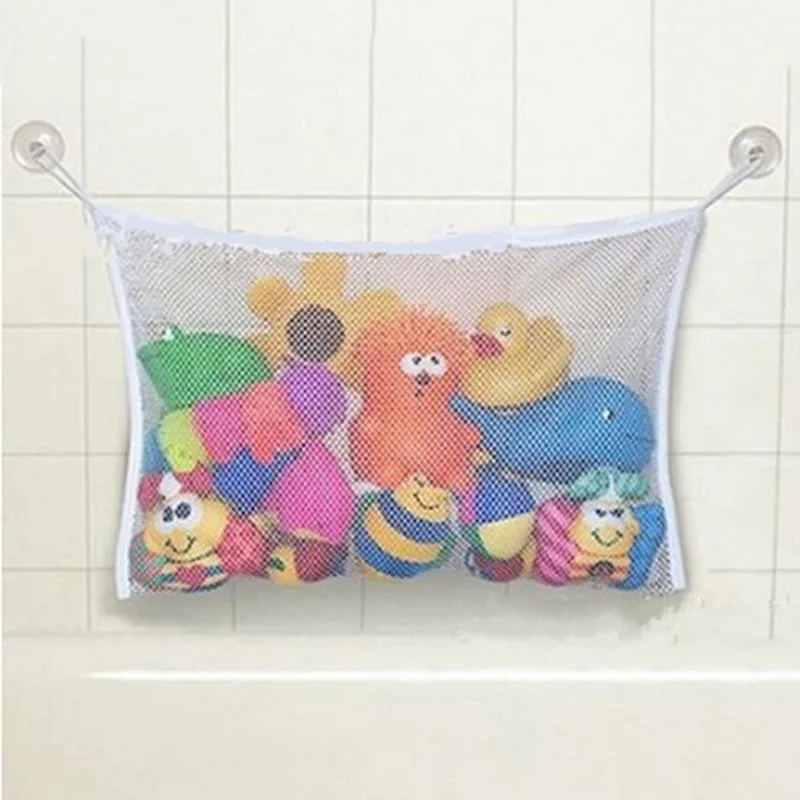 เด็กห้องน้ําตาข่ายกระเป๋าอาบน้ - Kids Toys Basket บทวิจารณ์และราคา