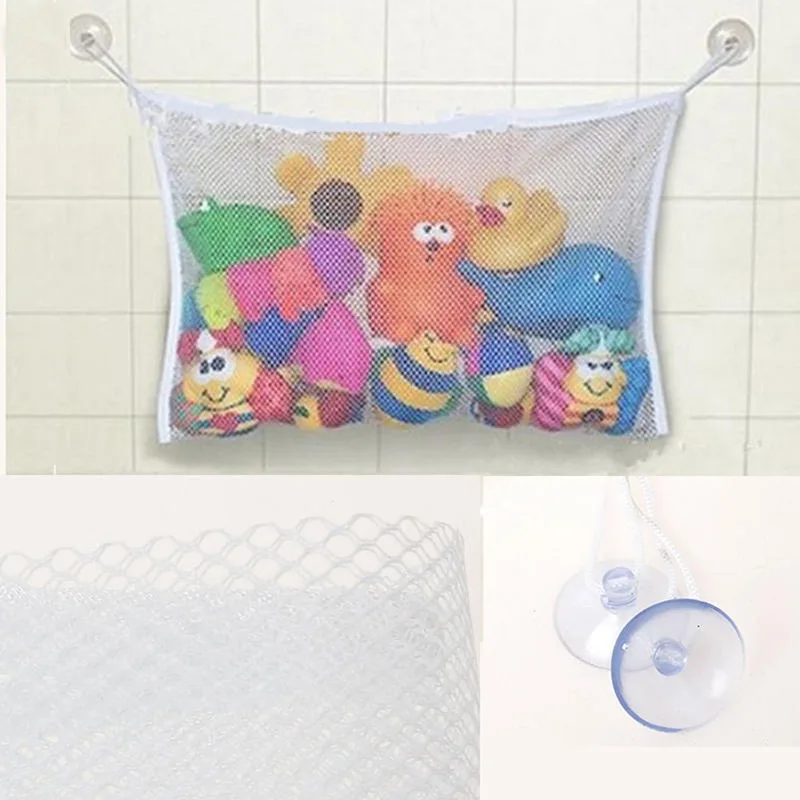 เด็กห้องน้ําตาข่ายกระเป๋าอาบน้ - Kids Toys Basket บทวิจารณ์และราคา
