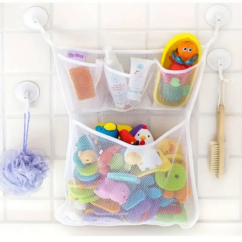 ถุงตาข่ายเก็บของเล่นเด็กในห้อง - Kids Toys Basket บทวิจารณ์และราคา
