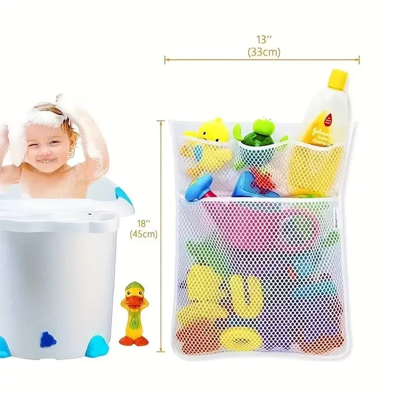 ถุงตาข่ายเก็บของเล่นเด็กในห้อง - Kids Toys Basket บทวิจารณ์และราคา