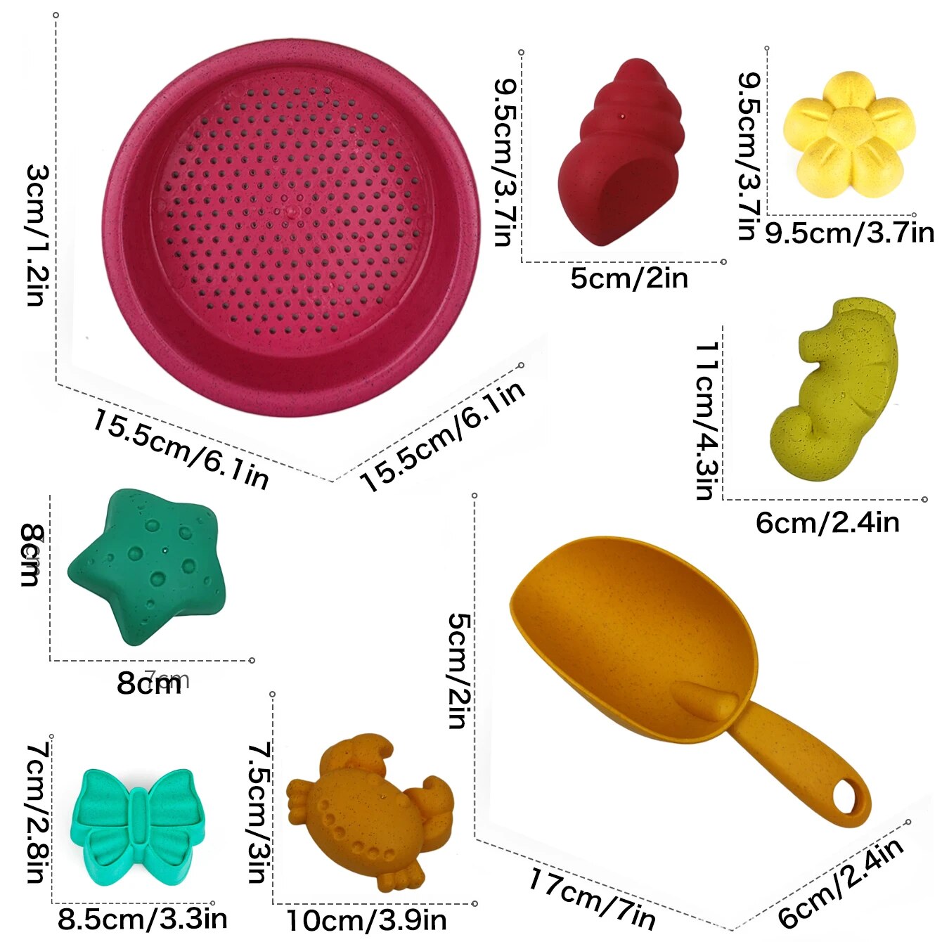 ของเล่นชายหาดทะเลสำหรับขุดลอกห - Kinetic Sand Mold บทวิจารณ์และราคา