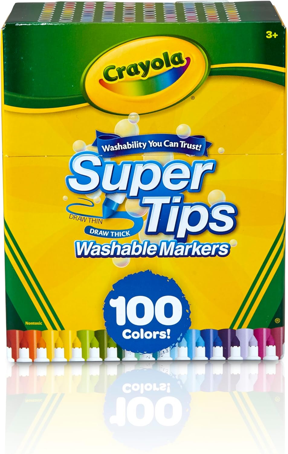 ชุดปากกาเมจิก Crayola Super Ti - Crayola Art Supply บทวิจารณ์และราคา