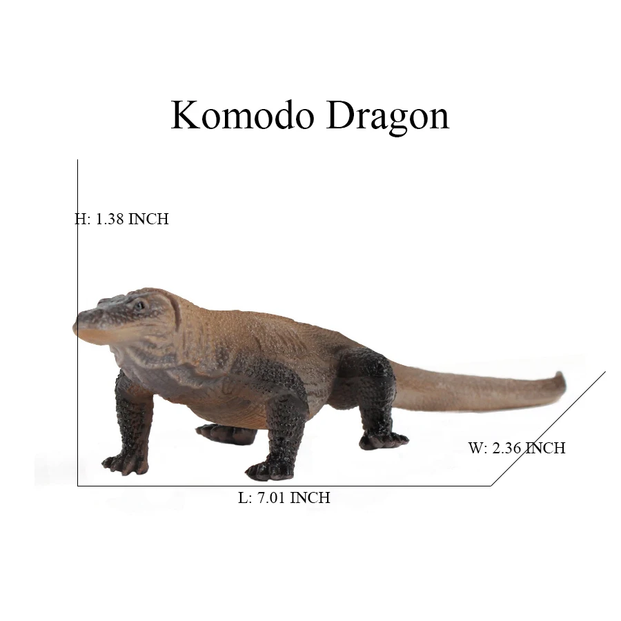พลาสติกโมเดลกิ้งก่าของเล่นอิกั - Kids Toys Review บทวิจารณ์และราคา