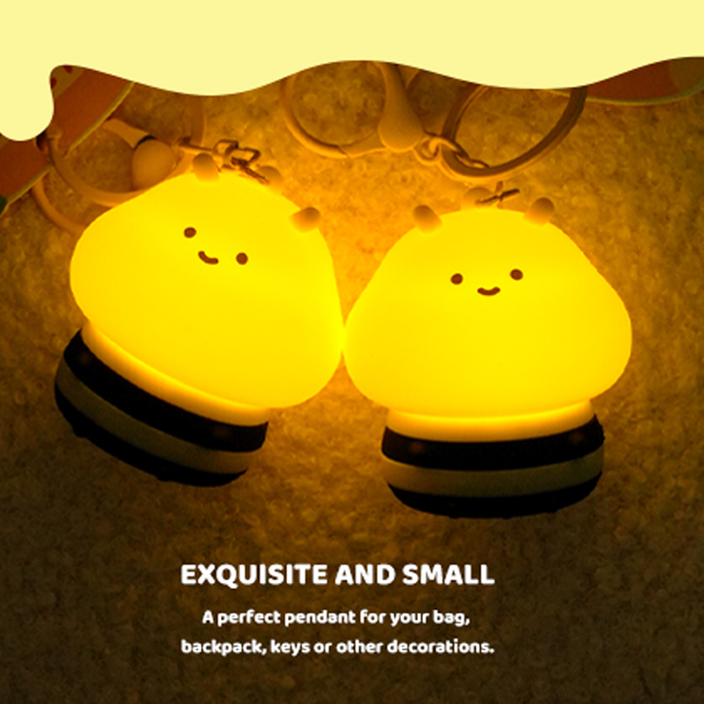 Mini Bee พวงกุญแจ Night Light  - Kids Toys Bd บทวิจารณ์และราคา