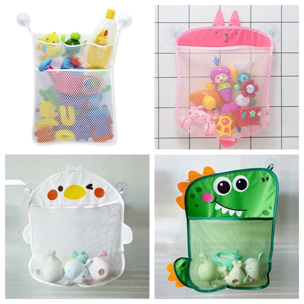 ถุงตาข่ายใส่ของเล่นในห้องน้ำเด - Kids Toys Basket บทวิจารณ์และราคา