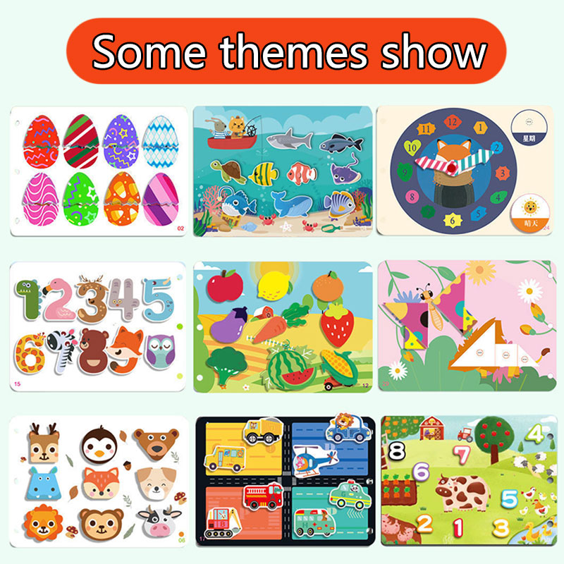เด็ก Montessori Quiet Book ของ - Kids Quiet Toys บทวิจารณ์และราคา