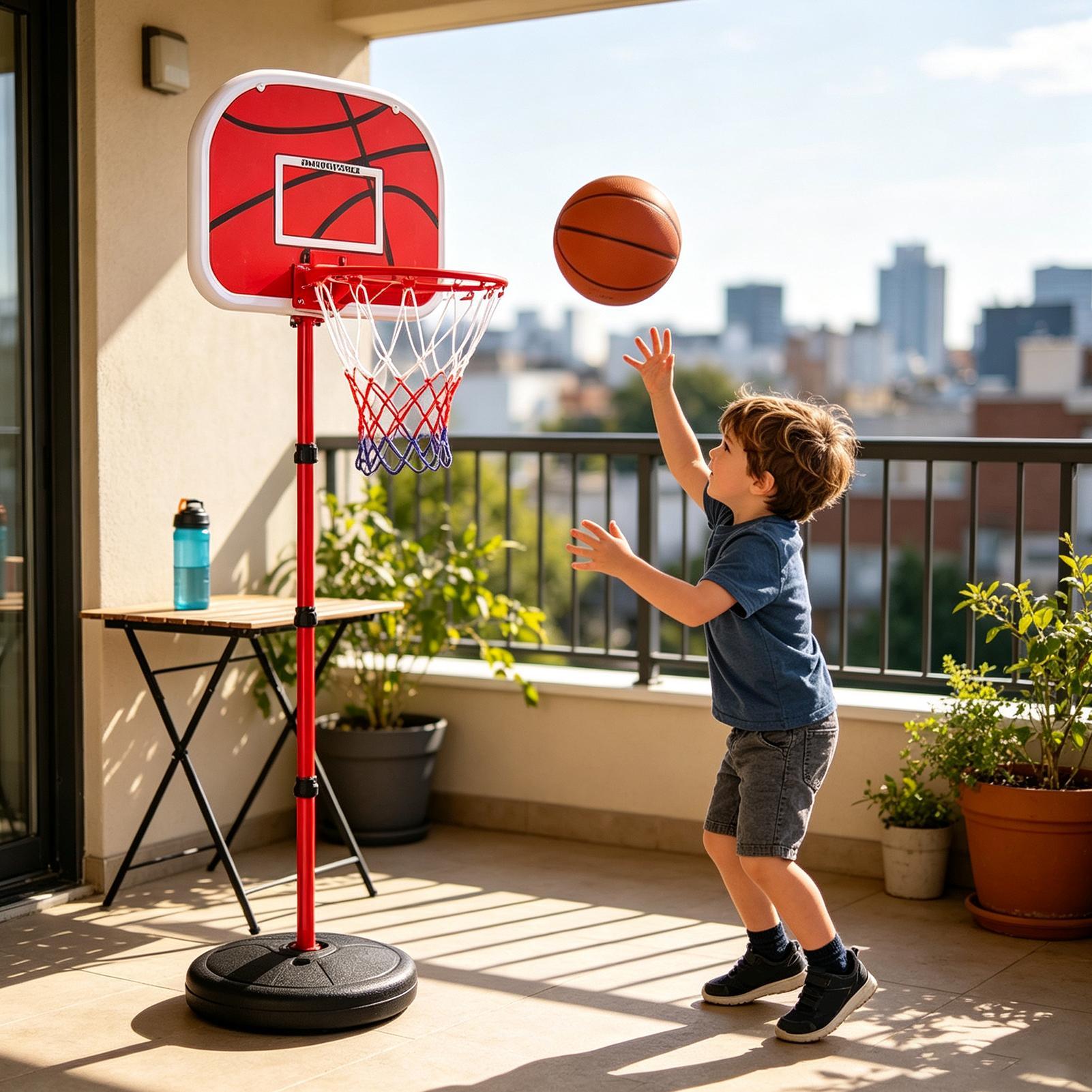 ห่วงบาสเก็ตบอลสำหรับเด็ก ปรับร - Kids Toys Basket บทวิจารณ์และราคา