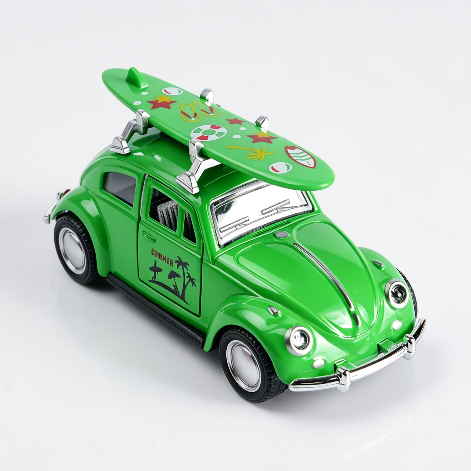 รถเหล็กหล่อรุ่น Retro Green Be - Kids Toys Cars บทวิจารณ์และราคา
