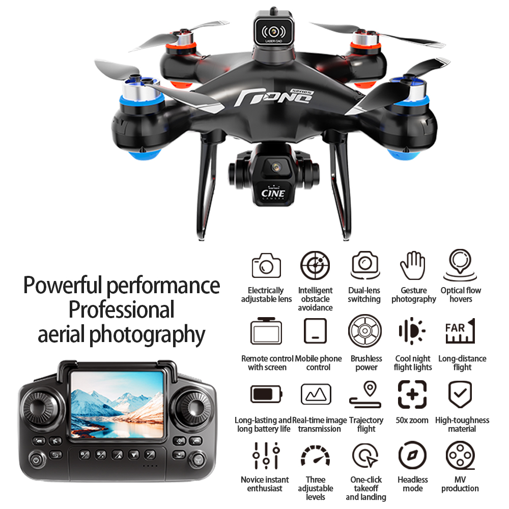 E55 Air หน้าจอควบคุม Drone Pro - Kids Toys Helicopter บทวิจารณ์และราคา