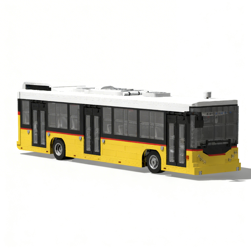3086 ชิ้น MOC รถไปรษณีย์เฮส บี - Kids Toys Bd บทวิจารณ์และราคา