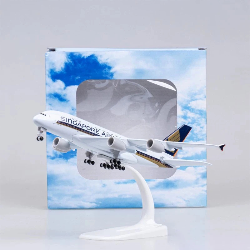 20ซม.โลหะเครื่องบินรุ่นA380 Si - Kids Toys Review บทวิจารณ์และราคา